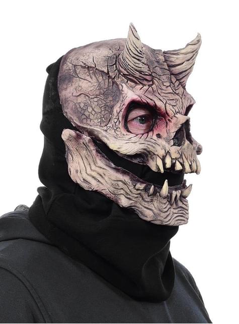 Máscara de calavera de diablo con boca movible - Zagone Studios | Funidelia