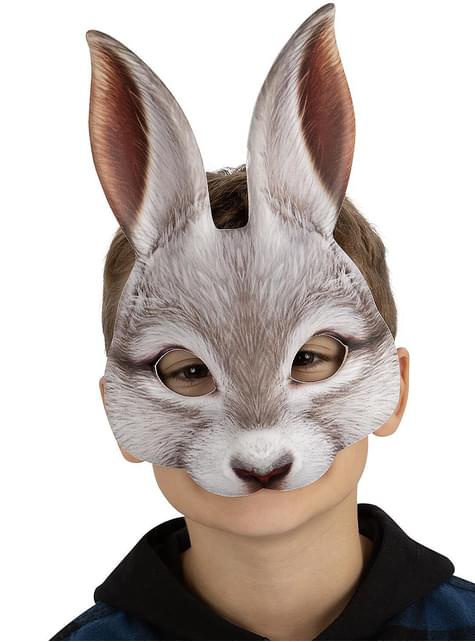 Máscara de conejo para niños - Smiffys | Funidelia