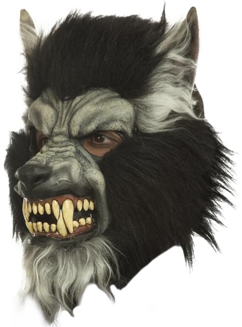 Máscara de hombre lobo hambriento para adulto - Ghoulish | Funidelia