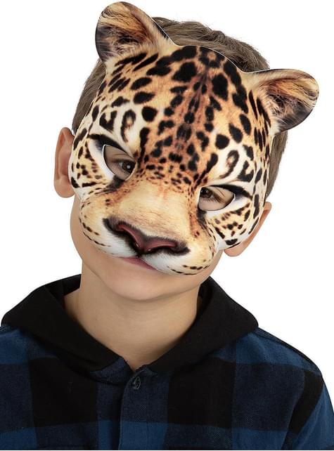 Máscara de leopardo para niños - Smiffys | Funidelia