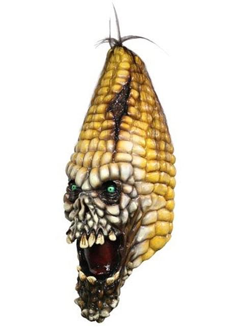 Máscara de maíz diabólico de látex