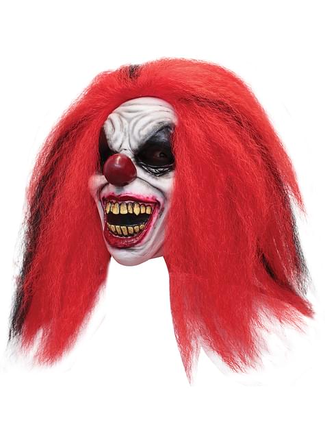 Máscara de payaso rojo terrorífico - Ghoulish | Funidelia