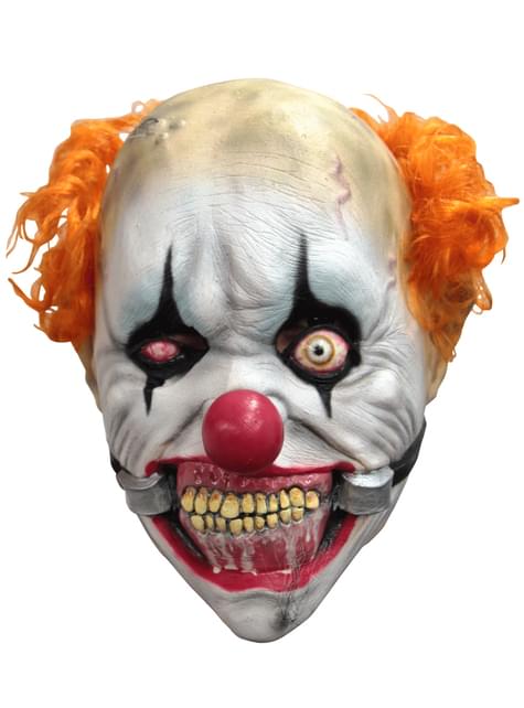 Máscara de payaso sonriente para niño - Ghoulish | Funidelia