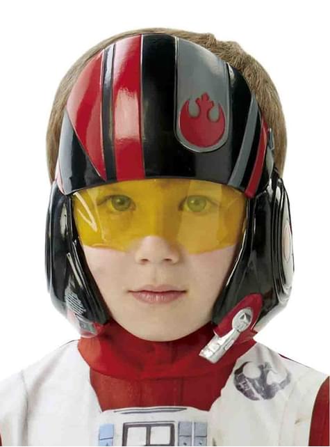 Máscara de Piloto X-Wing Star Wars Episodio 7 para niño - Rubies USA | Funidelia