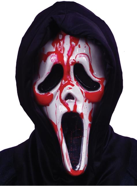 Máscara de Scream sangriento para hombre