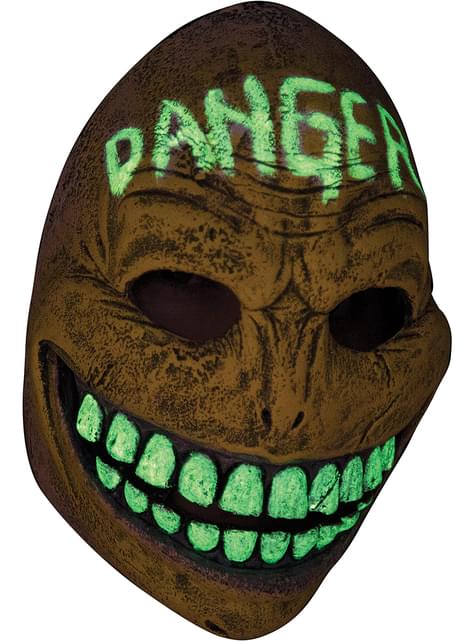 Máscara de Smiley Danger sonrisa terrorífica - Ghoulish | Funidelia
