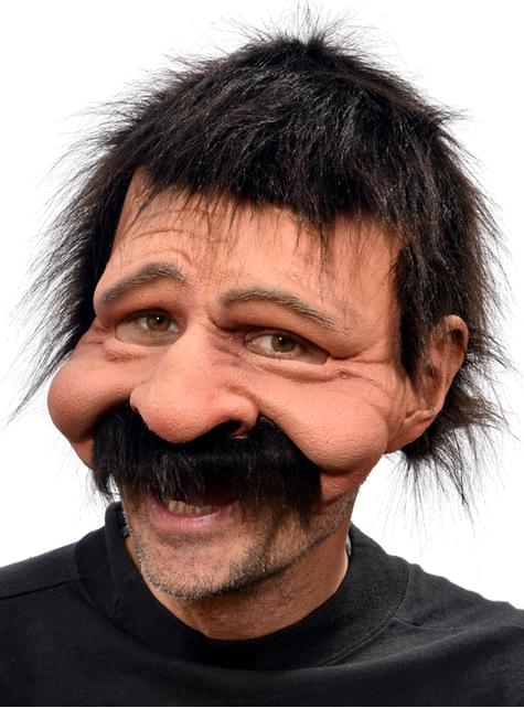 Máscara de tío Bobby para adulto