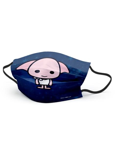 Mascarilla Dobby kawaii para adulto - Harry Potter - Redklein | Funidelia