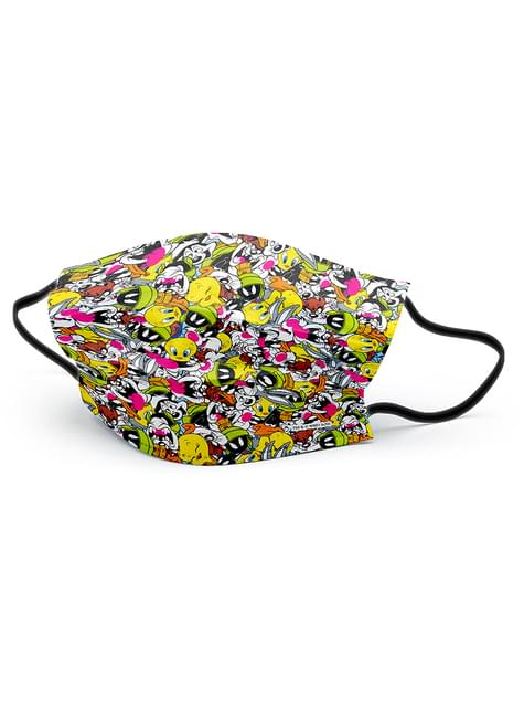 Mascarilla Looney Tunes infantil - Redklein | Funidelia