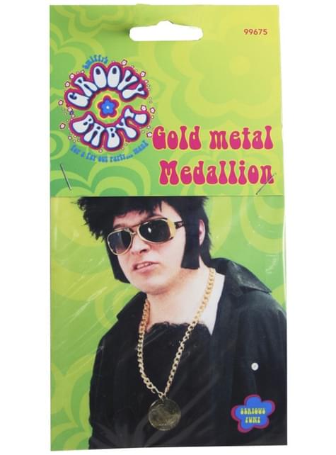 Medallón de oro - Smiffys | Funidelia
