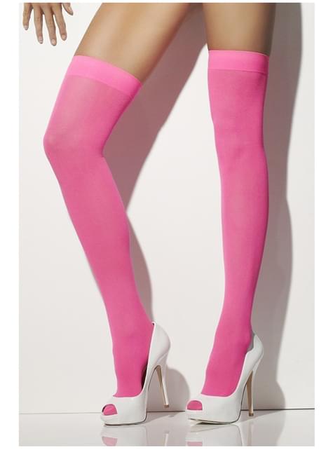 Medias rosa neón - Smiffys | Funidelia