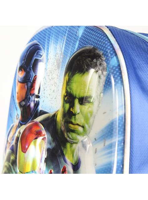 Mochila con ruedas 3D de Los Vengadores metalizada - Artesanía Cerdá S.L. | Funidelia