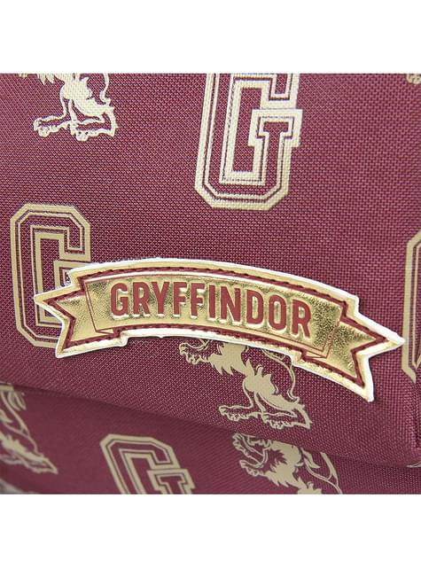 Mochila escolar de Gryffindor estampada - Harry Potter