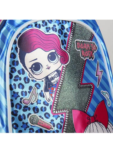 Mochila infantil LOL Surprise azul para niña - Artesanía Cerdá S.L. | Funidelia