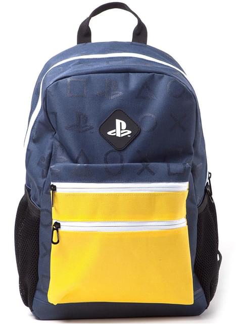 Mochila PlayStation logo amarilla - DIFUZED Bioworld Europe | Funidelia
