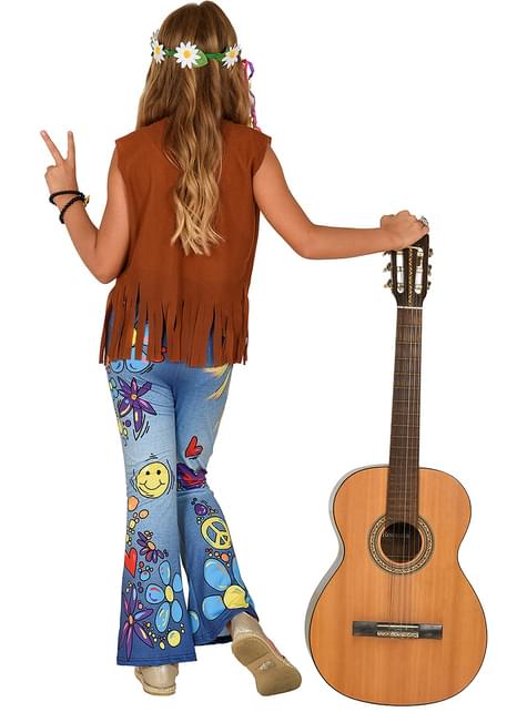 Pantalón de Hippie para niña - Widmann | Funidelia