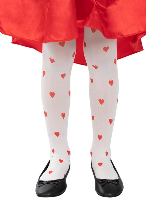 Pantys de corazones para niña - Funiglobal | Funidelia
