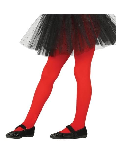 Pantys rojos infantiles - Guirca | Funidelia