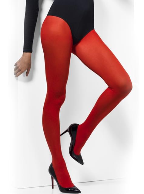 Pantys rojos opacos - Smiffys | Funidelia