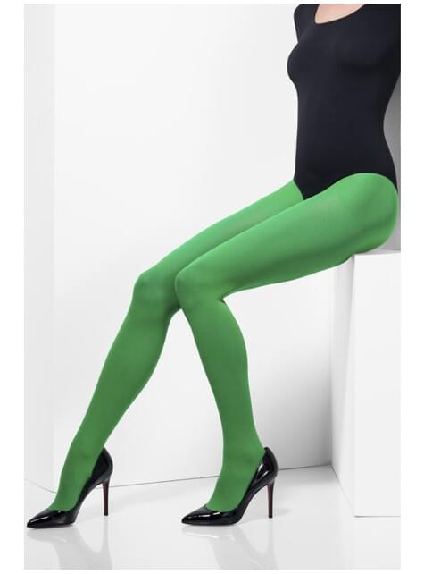 Pantys verdes opacos - Smiffys | Funidelia