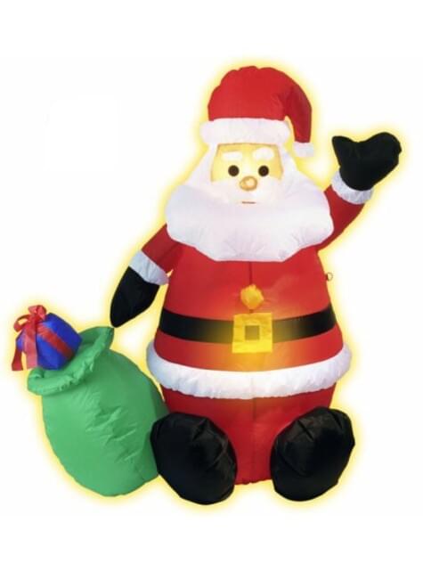 Papá Noel hinchable - Widmann | Funidelia