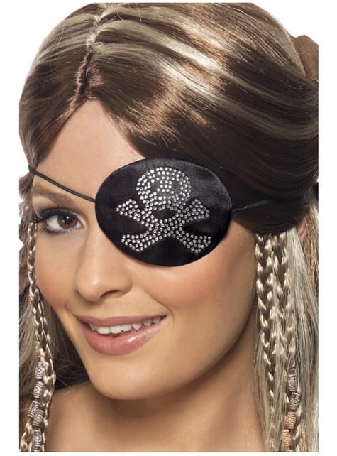 Parche pirata con strass - Smiffys | Funidelia