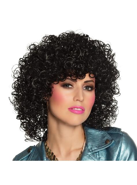 Peluca Club negra para mujer - Boland | Funidelia