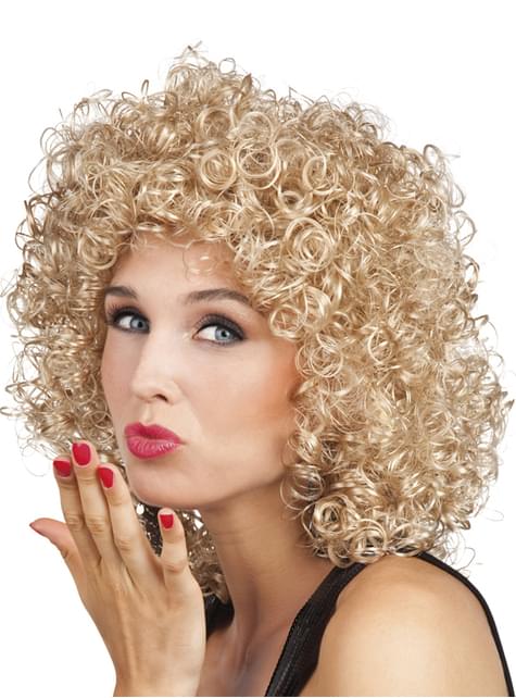 Peluca Club rubia para mujer - Boland | Funidelia