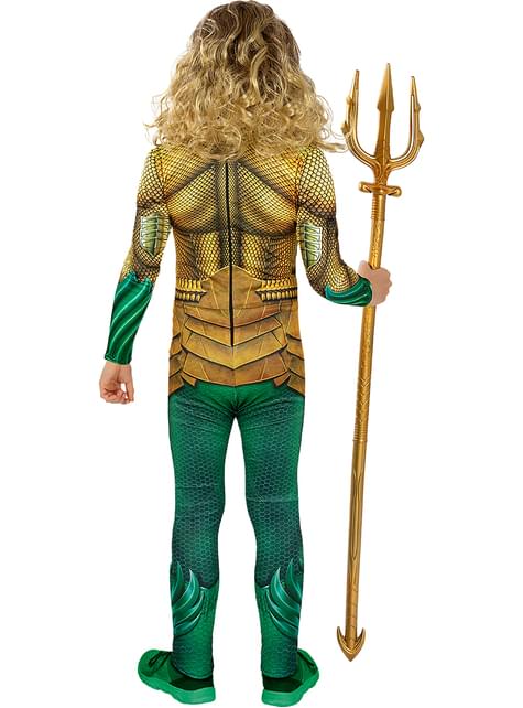 Peluca de Aquaman con barba para niño - Funiglobal | Funidelia