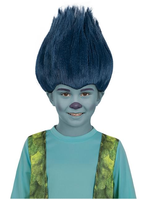 Peluca de Branch para niño - Trolls 3 - Funiglobal | Funidelia