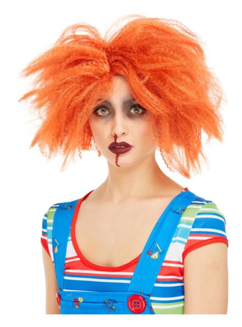 Peluca de Chucky, el muñeco diabólico para adulto - Smiffys | Funidelia