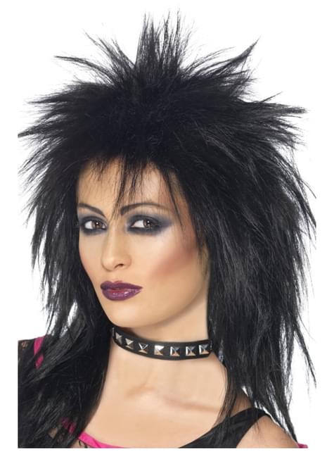 Peluca de rock para mujer - Smiffys | Funidelia