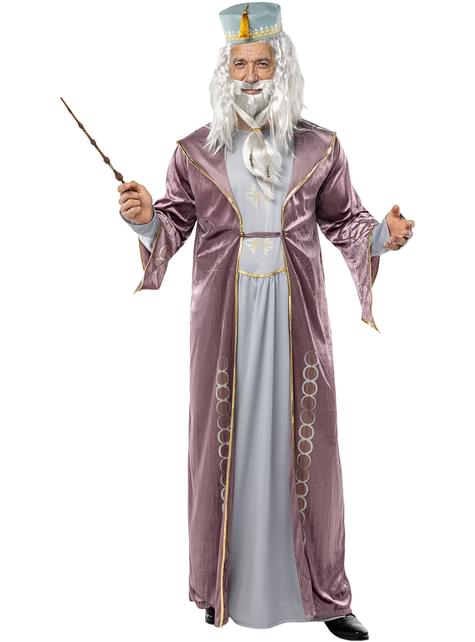 Peluca de Dumbledore con barba - Harry Potter - Funiglobal | Funidelia