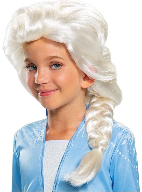 Peluca de Elsa para niña - Frozen II - Disguise | Funidelia