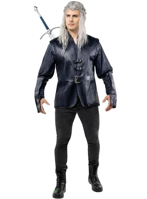 Peluca de Geralt para hombre - The Witcher - Funiglobal | Funidelia