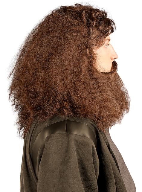 Peluca de Hagrid con barba - Funiglobal | Funidelia