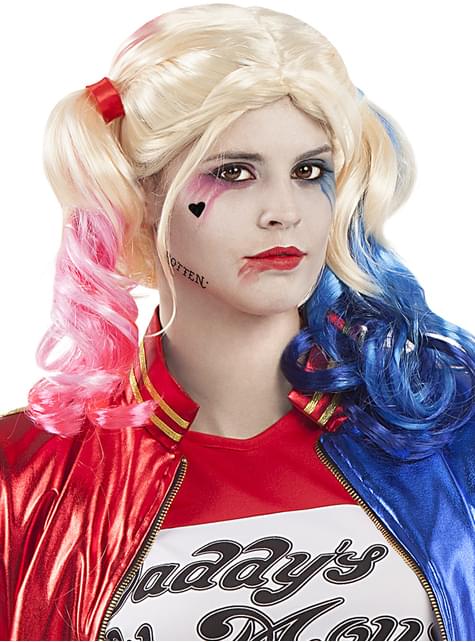 Peluca de Harley Quinn - Escuadrón Suicida - Funiglobal | Funidelia