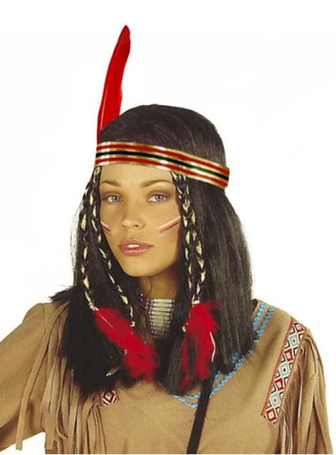Peluca de india cheyenne - Widmann | Funidelia