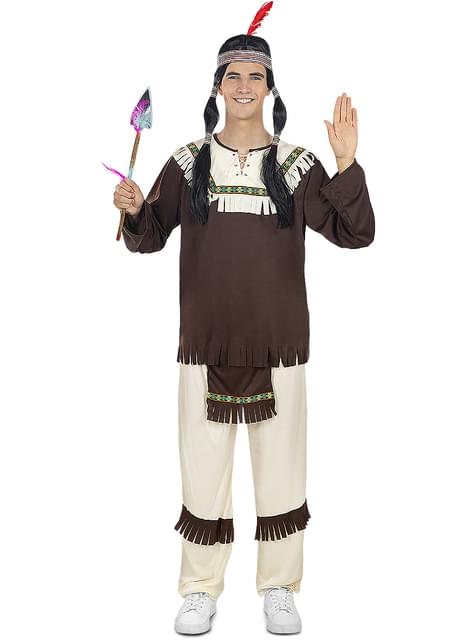 Peluca de Indio con coletas - Funiglobal | Funidelia