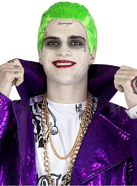 Peluca de Joker - Suicide Squad - Funiglobal | Funidelia