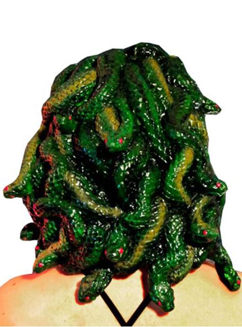 Peluca de medusa esculpida