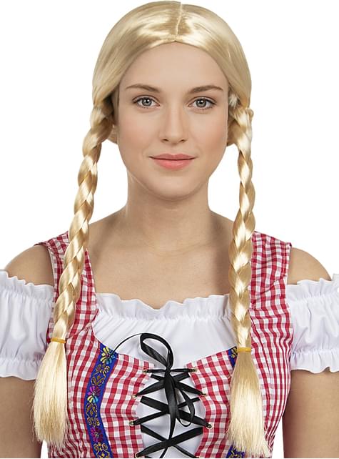Peluca de Oktoberfest para mujer - Funiglobal | Funidelia