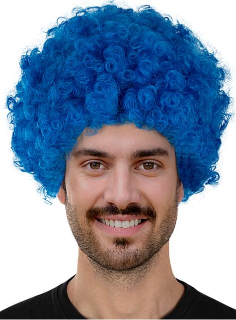 Peluca de payaso azul - Funiglobal | Funidelia