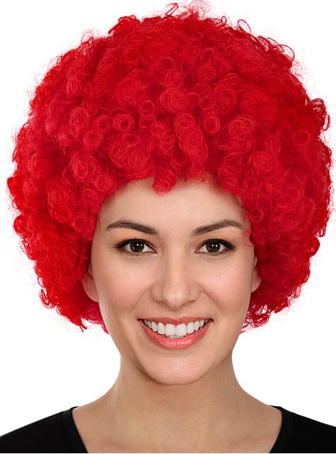 Peluca de payaso roja - Funiglobal | Funidelia