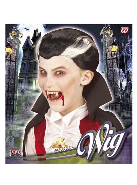 Peluca de vampiro para niño - Widmann | Funidelia