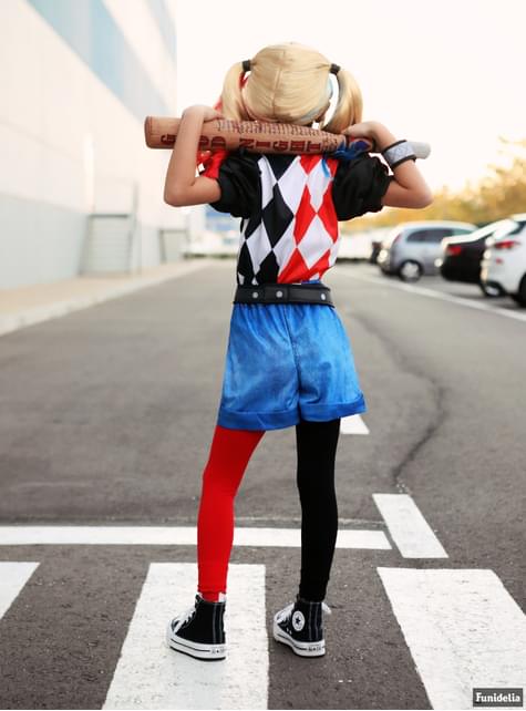 Peluca Harley Quinn para niña - Funiglobal | Funidelia