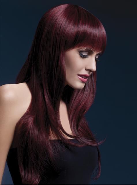 Peluca Sienna negra - Smiffys | Funidelia