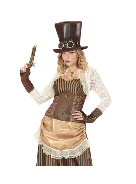 Pendientes steampunk con forma de alas - Widmann | Funidelia