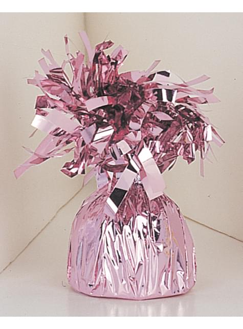 Peso para globos de color rosa - Unique | Funidelia