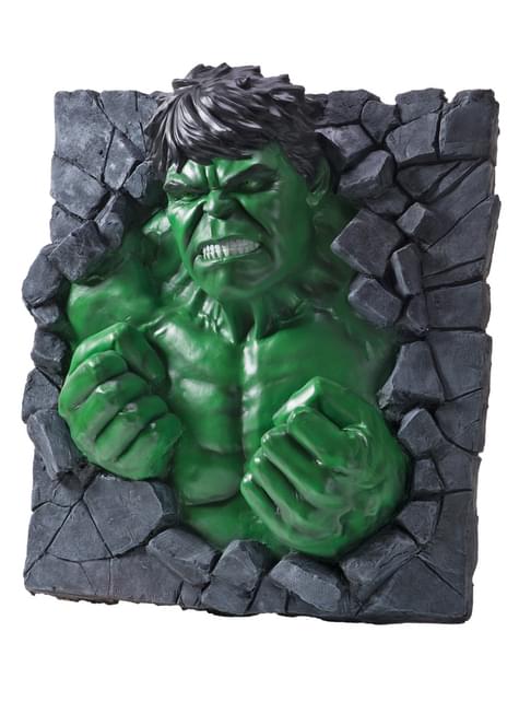 Pieza decorativa pared Hulk Marvel - Rubies USA | Funidelia